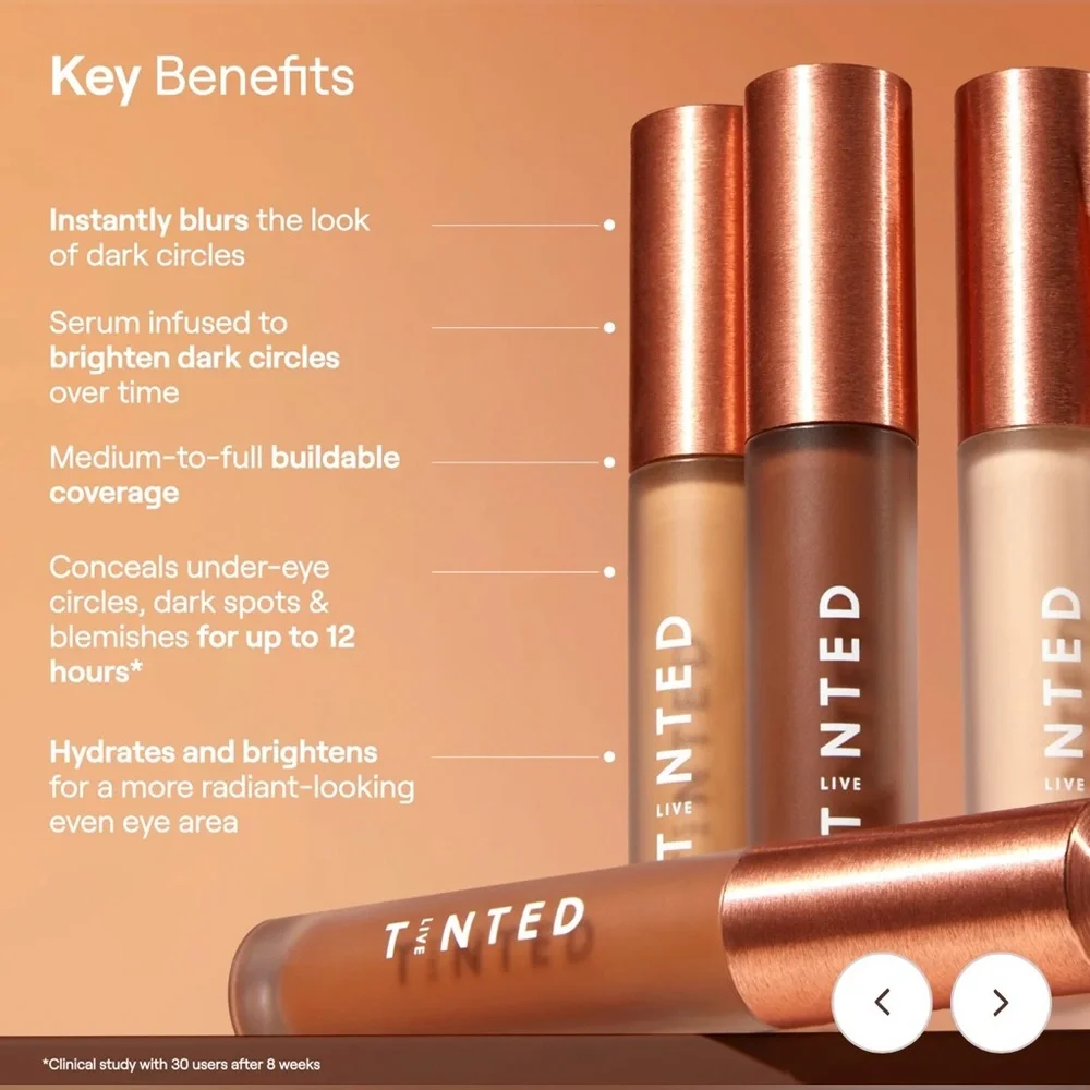 2 Hueskin Hydrating Serum Concealer